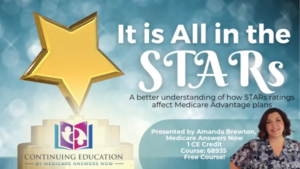 It's All in the STARs Medicare CE course graphic