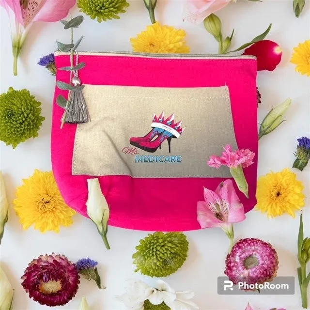 Ms. Medicare Makeup Bags